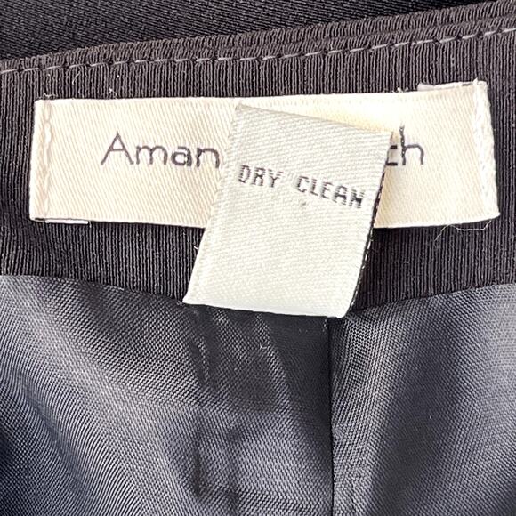 3 Piece Amanda Smith Suits Pencil Skirt Blazer Top Black Suit Plus Womens 16 - Picture 12 of 15